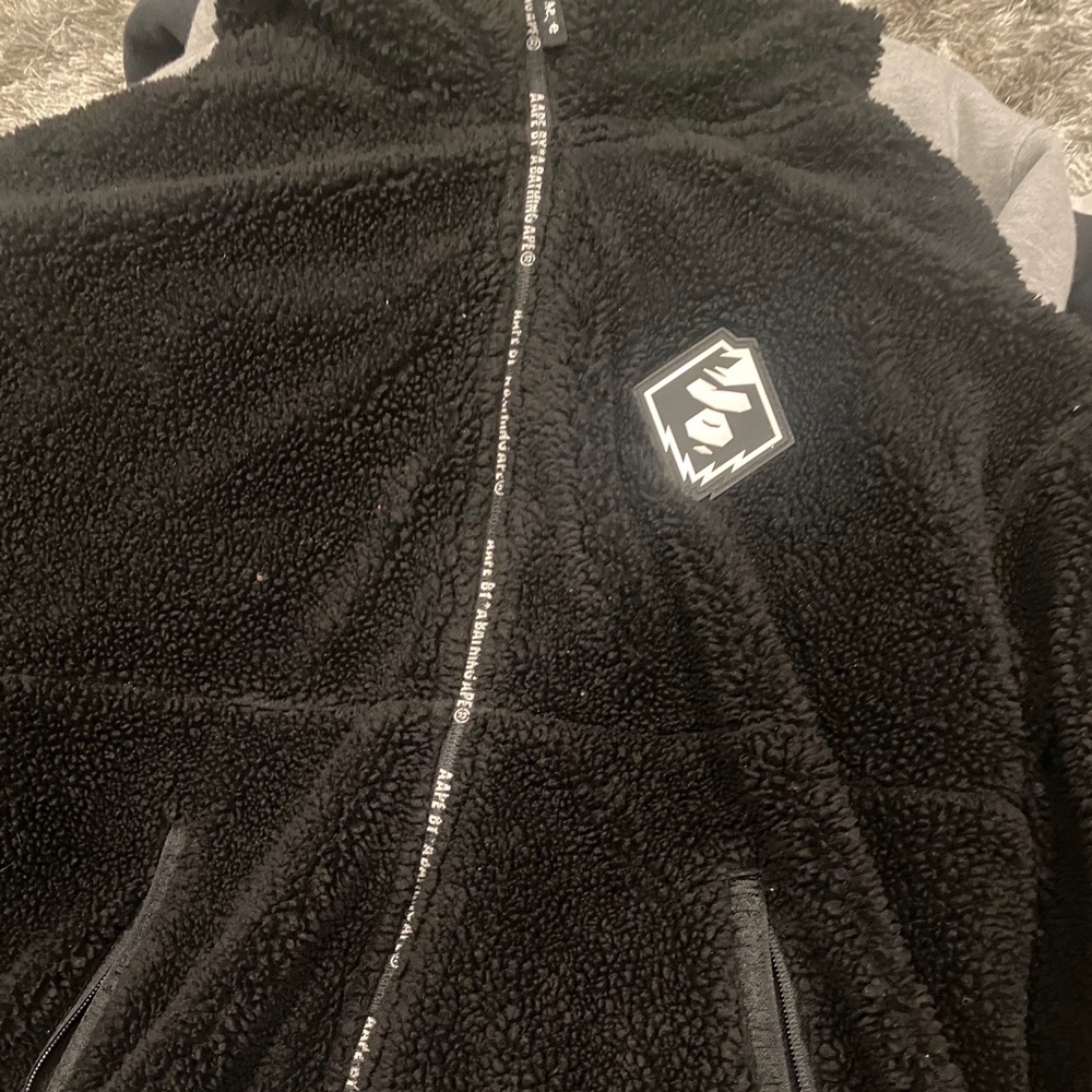 Aape zip up hoodie